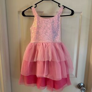 Sparkling Pink Kids Dress